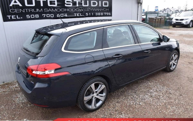Peugeot 308 cena 36450 przebieg: 204660, rok produkcji 2015 z Leśna małe 781